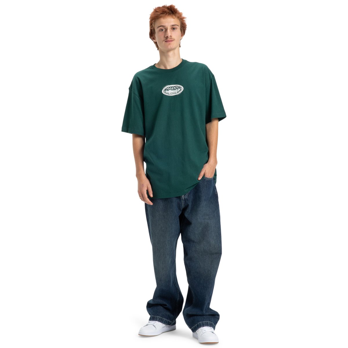 T-shirt à manches courtes TROTTER. vert ponderosa pine, DC SHOES