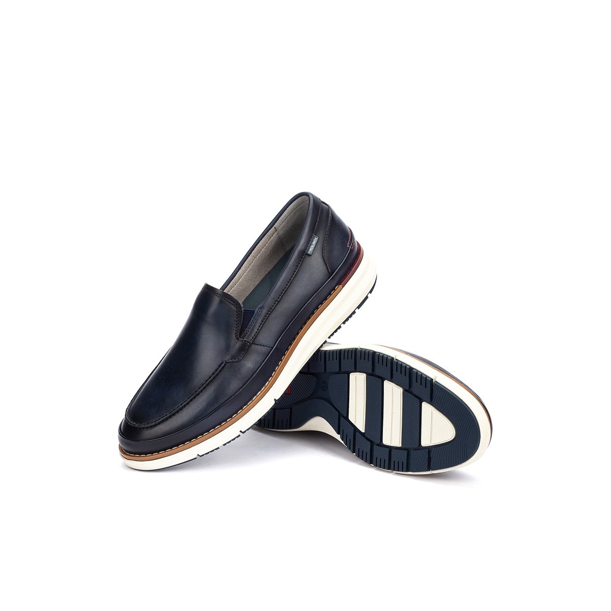 Mocassins cuir Manacor blue, PIKOLINOS