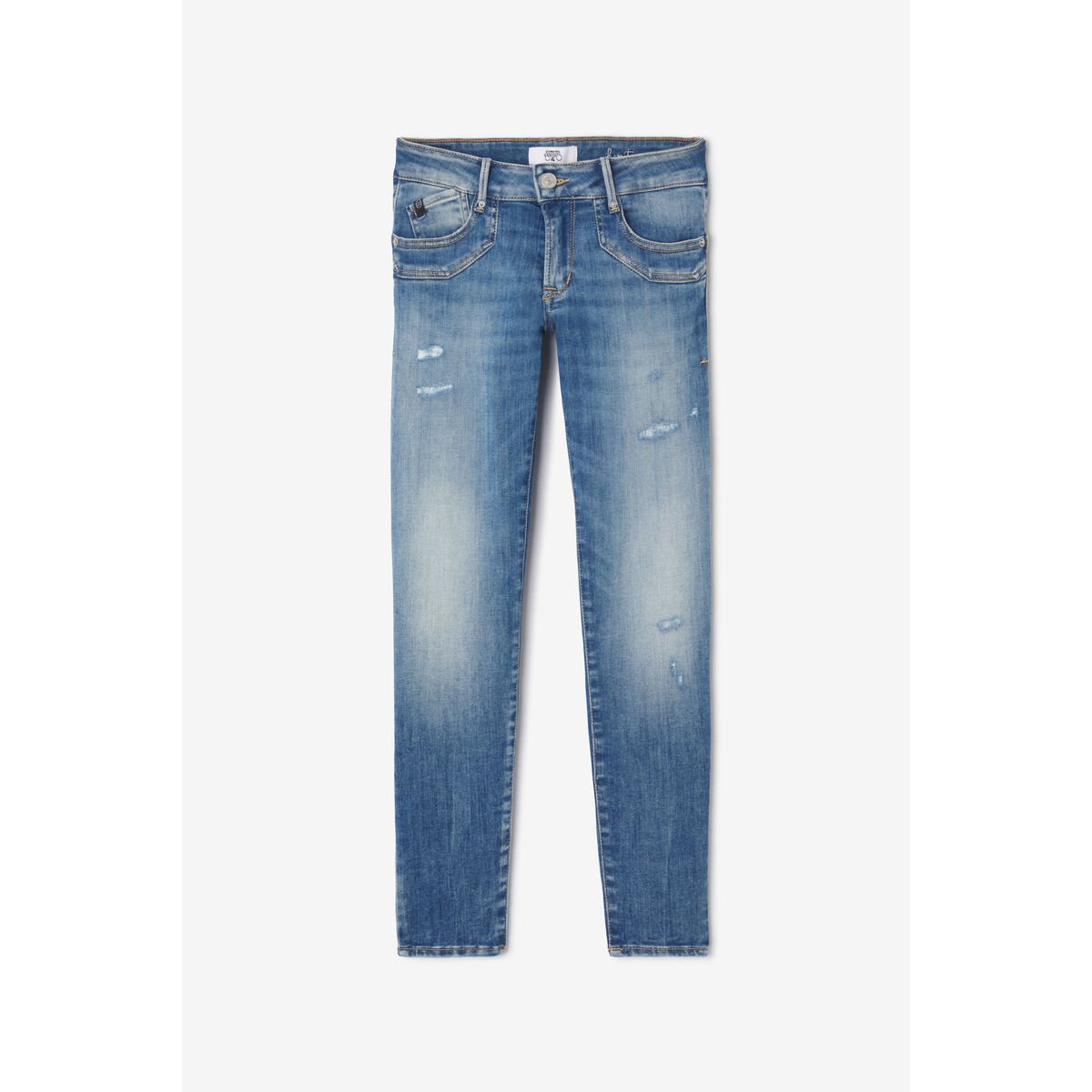 Jeans push-up slim PULP, 7/8ème blue, LE TEMPS DES CERISES