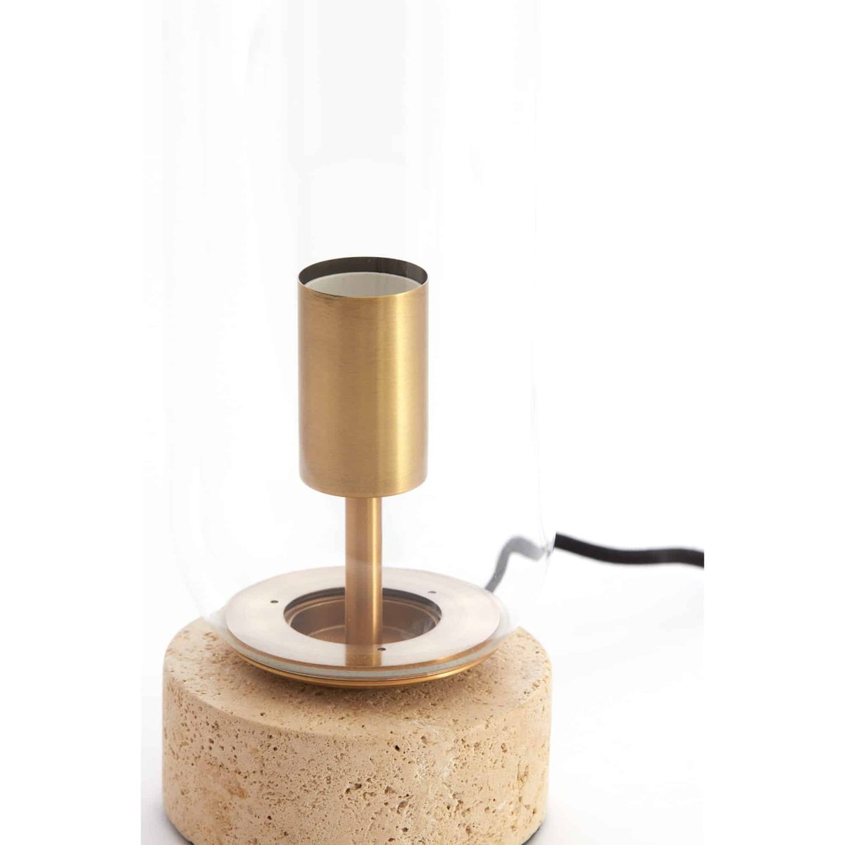 Lampe De Table Béton (artificiel) RYLANO transparent, LIGHT & LIVING