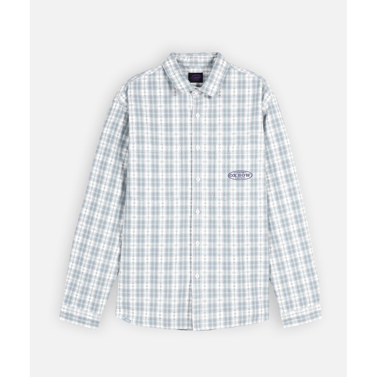 Chemise manches longues MONTEREY lead, OXBOW