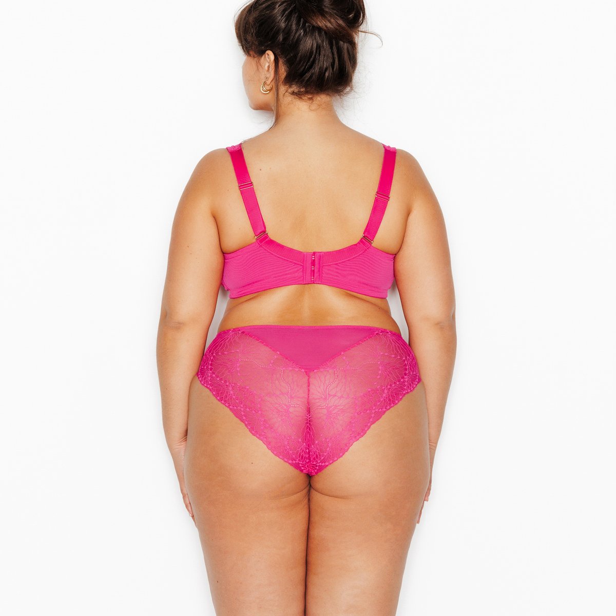 Culotte HERMINE+ fuchsia, ROUGEGORGE LINGERIE