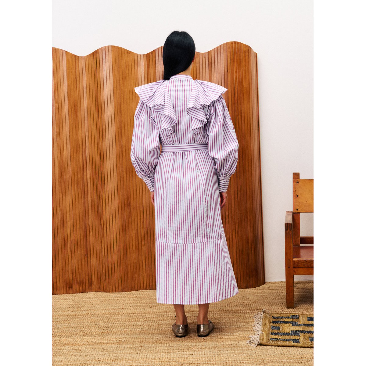 Robe  longue LAVANDE violet, FRNCH