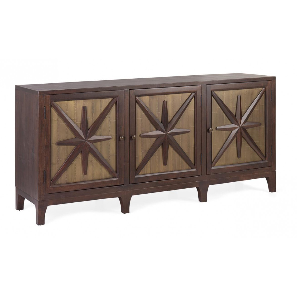 Bahut marron, DECORATION D’AUTREFOIS