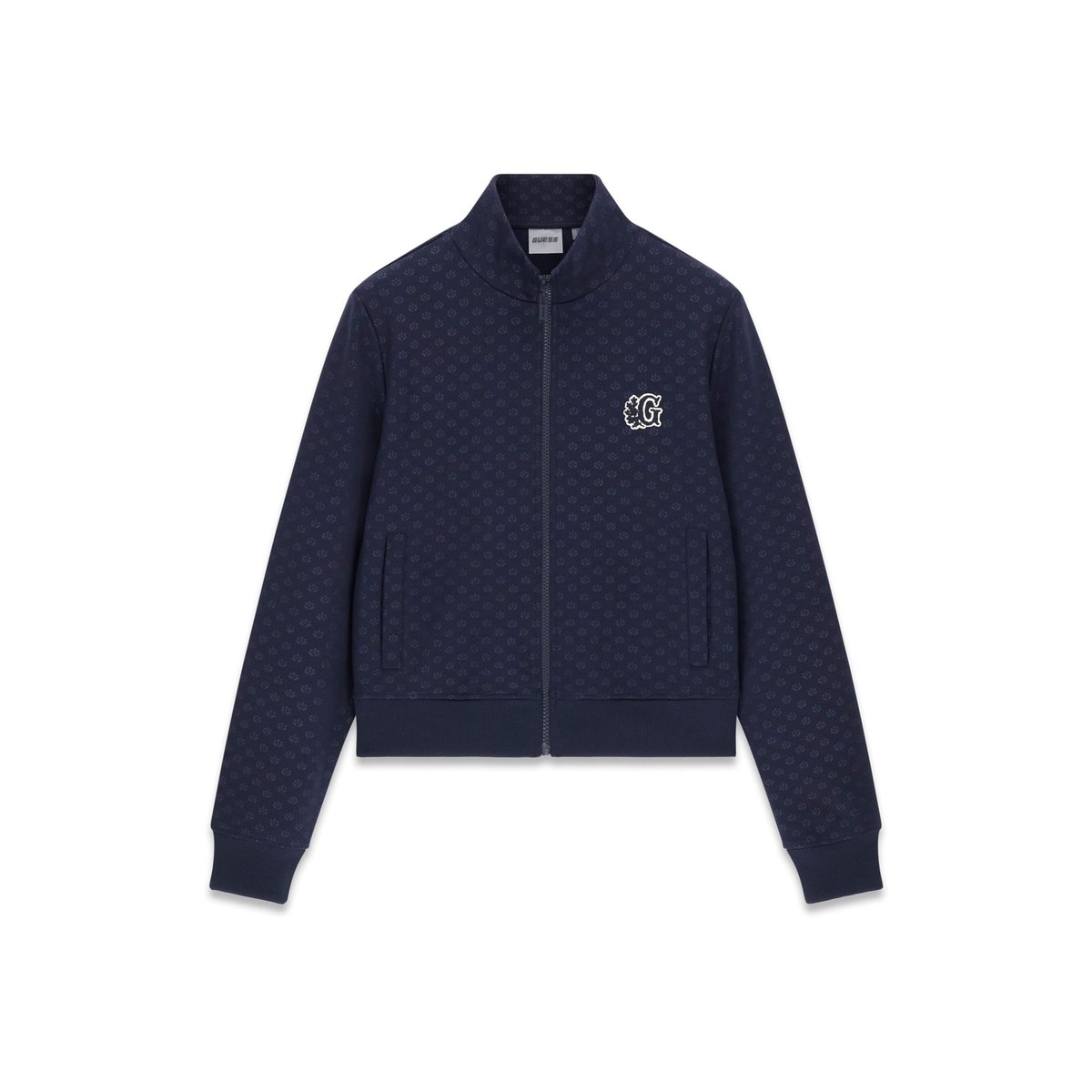Sweatshirt En Mélange De Viscose bleu foncé, GUESS