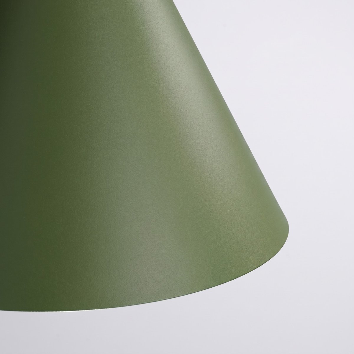 Suspension Acier Vert Olive E27 1 NOX vert olive, EDEN