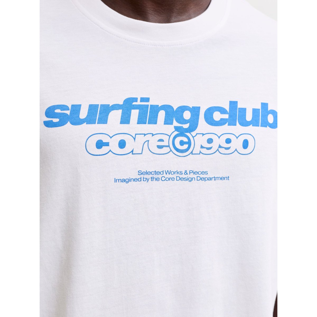 T-Shirt bright white, JACK & JONES