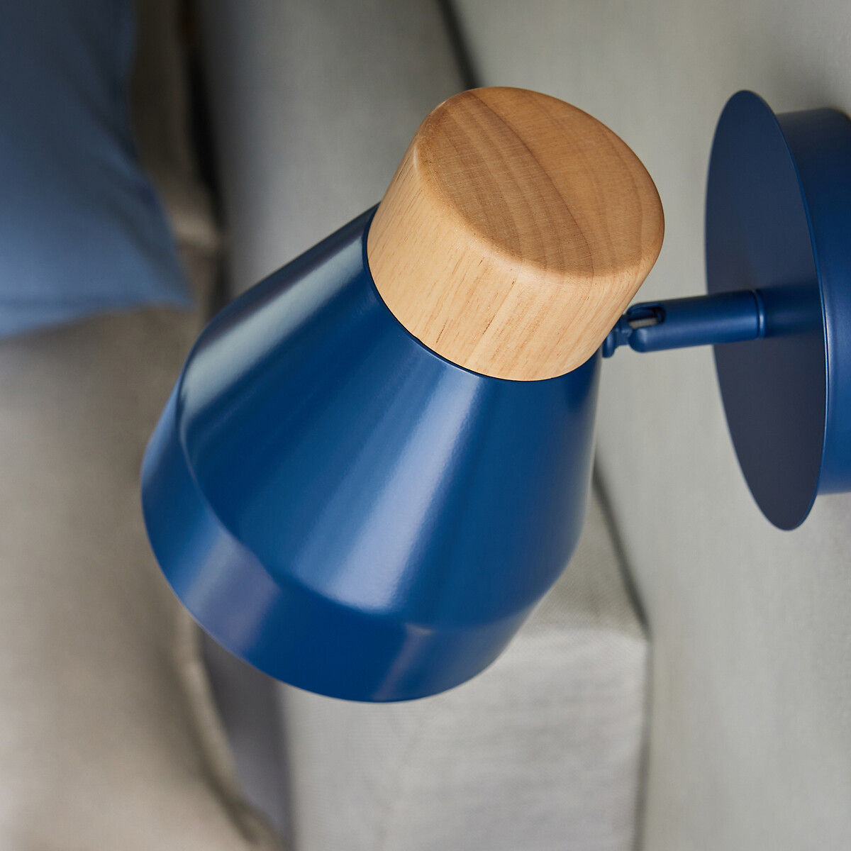 MADE.COM Albert Spot Wall Light navy, MADE