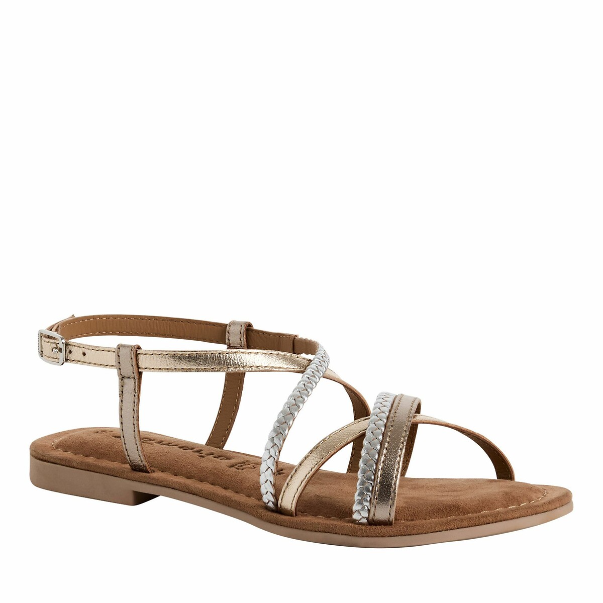 Riemchensandalen champagner, TAMARIS