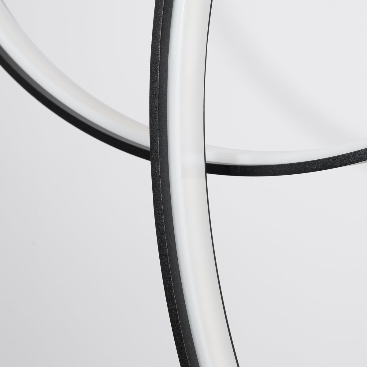 Suspension Aluminium Noir LED 5 Rio noir, EDEN