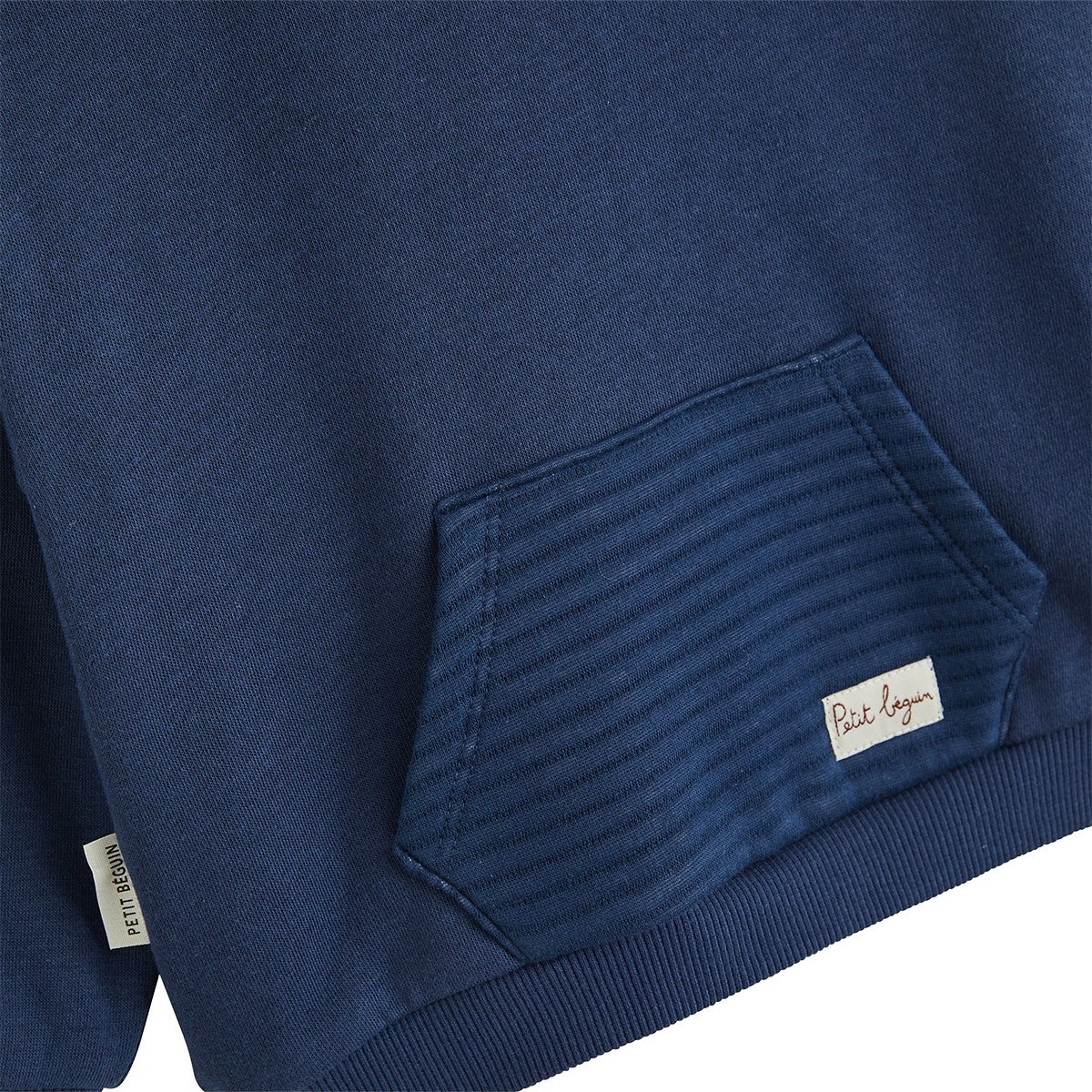 Ensemble enfant sweat et pantalon en molleton Mathéo bleu, PETIT BEGUIN