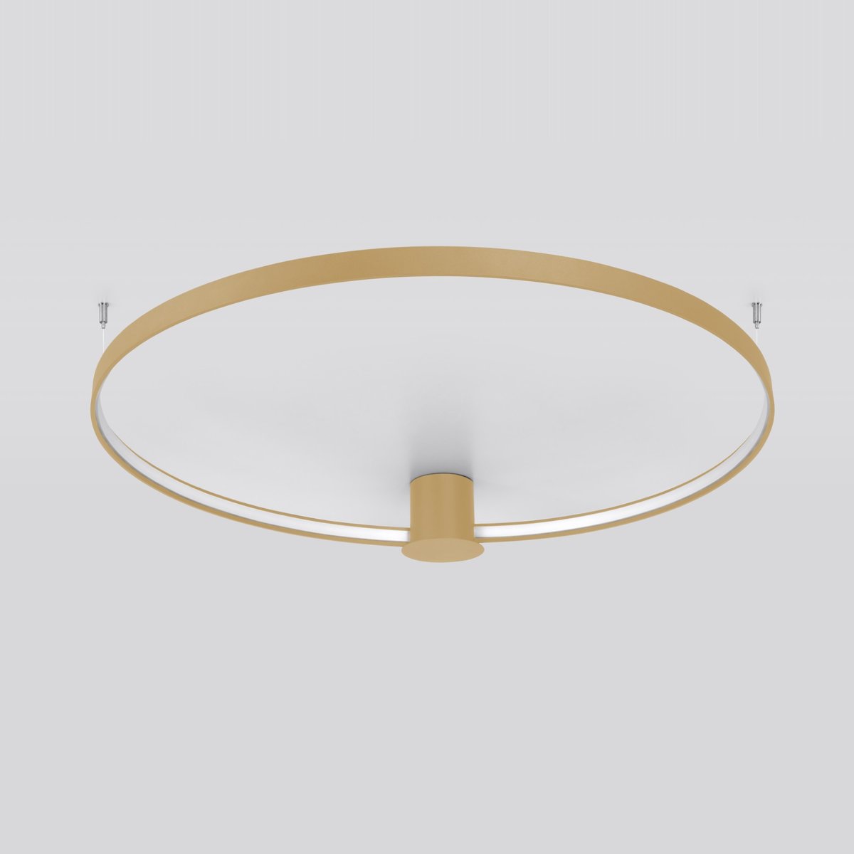 Plafonnier Aluminium Doré LED 1 Rio doré, EDEN