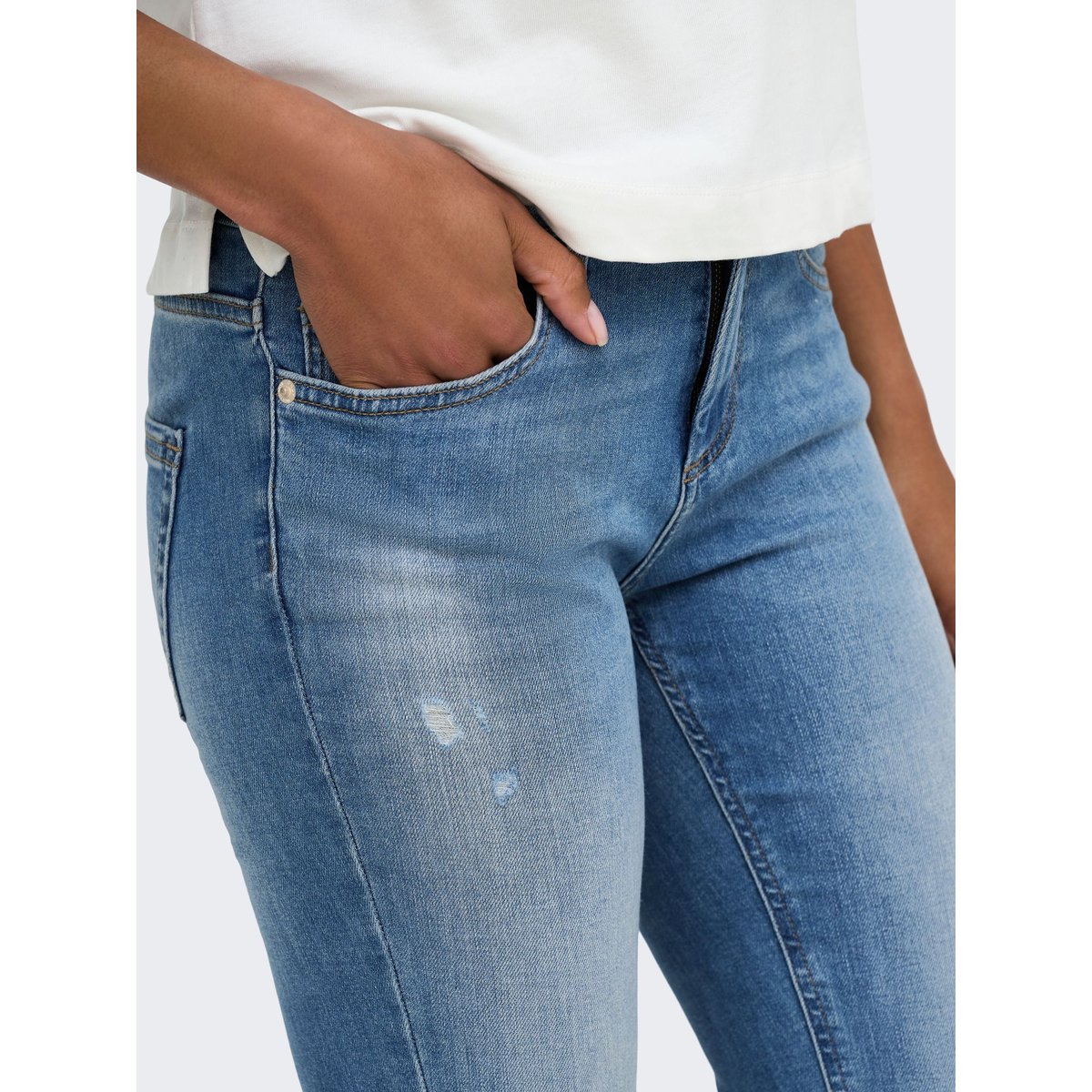 Jean Skinny medium blue denim, ONLY