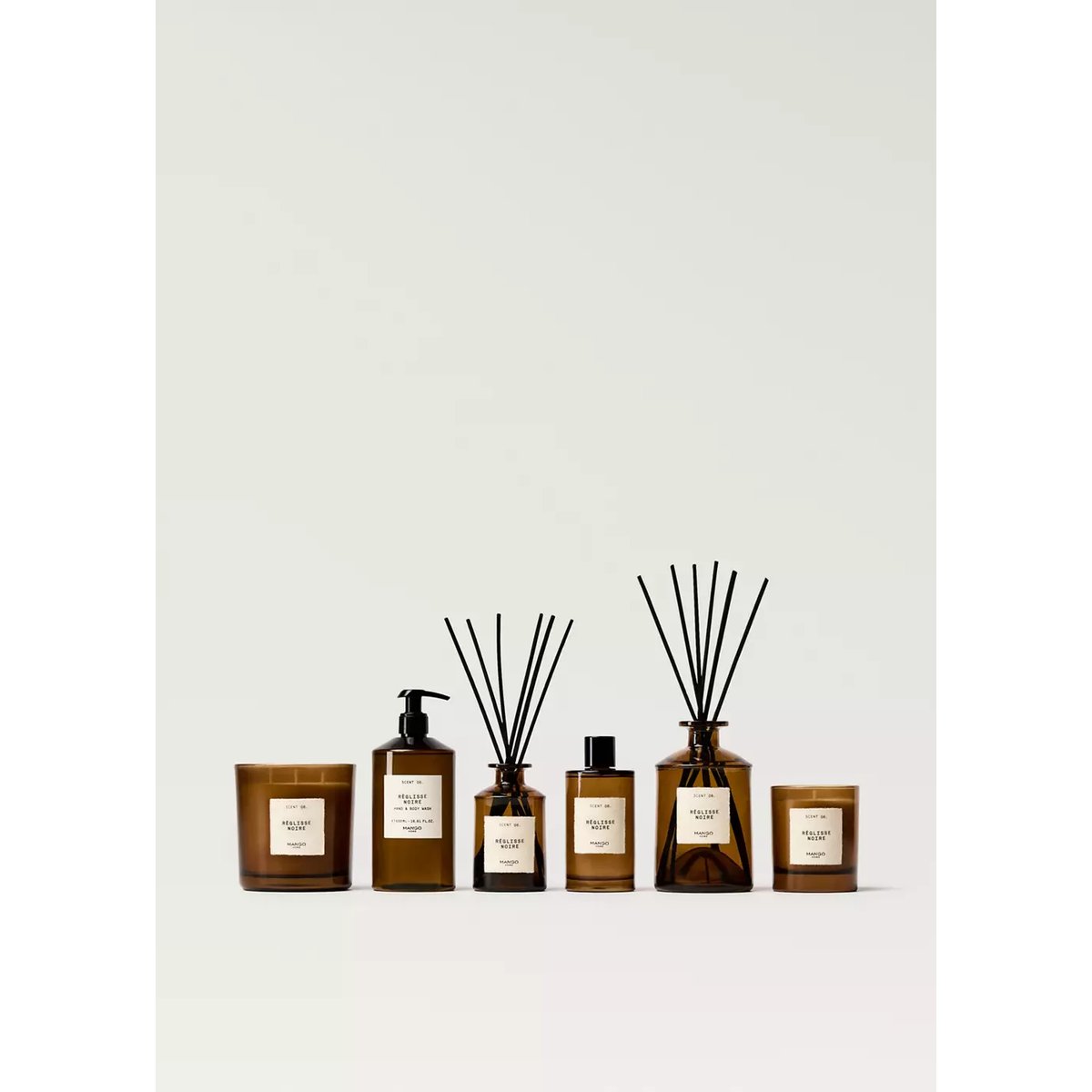 Diffuseur de parfum Mikado RÉGLISSE NOIRE 200 ml marron, MANGO HOME