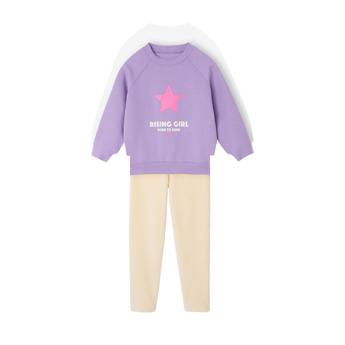 Ensemble pantalon écru, VERTBAUDET
