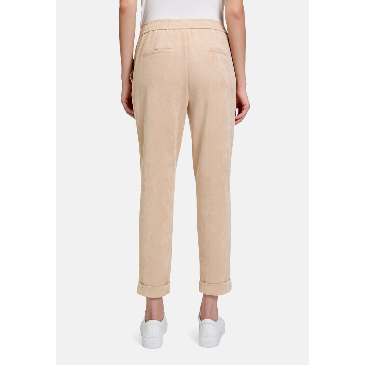 Pantalon à enfiler à nervures gris, BETTY & CO