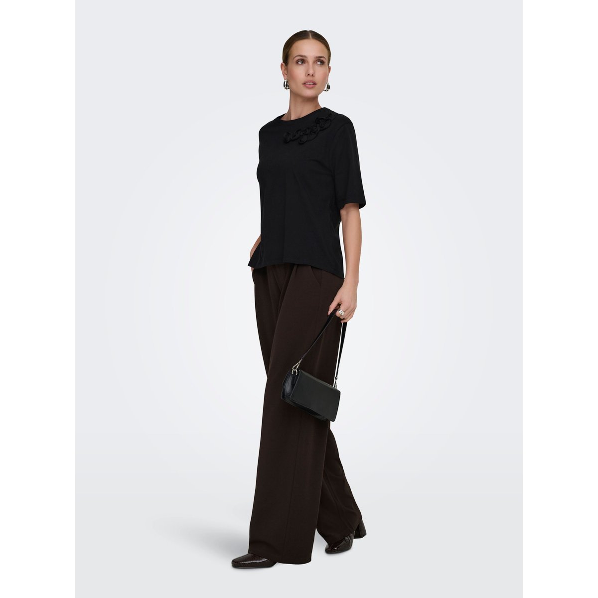 Pantalon marron - chocolate torte 1, JDY