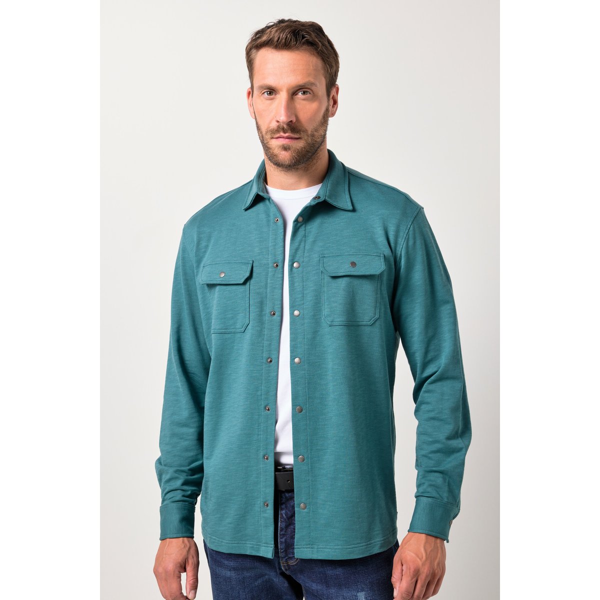 Chemise en jersey pétrol, JP1880