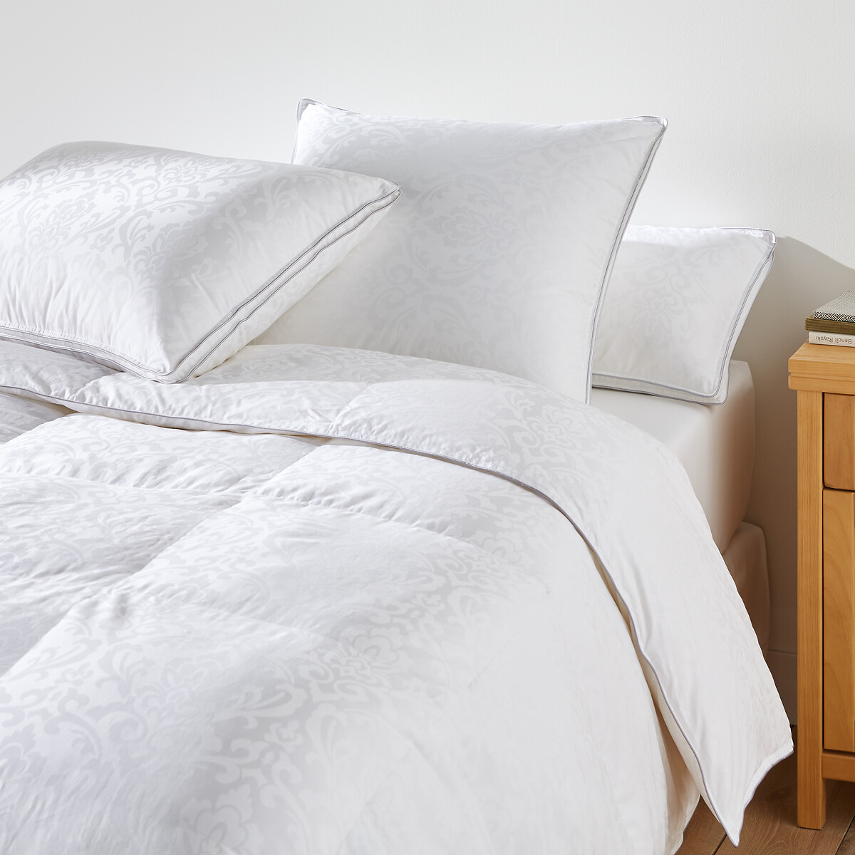 Couette premium très chaude 100% duvet antiacarien blanc, LA REDOUTE INTERIEURS