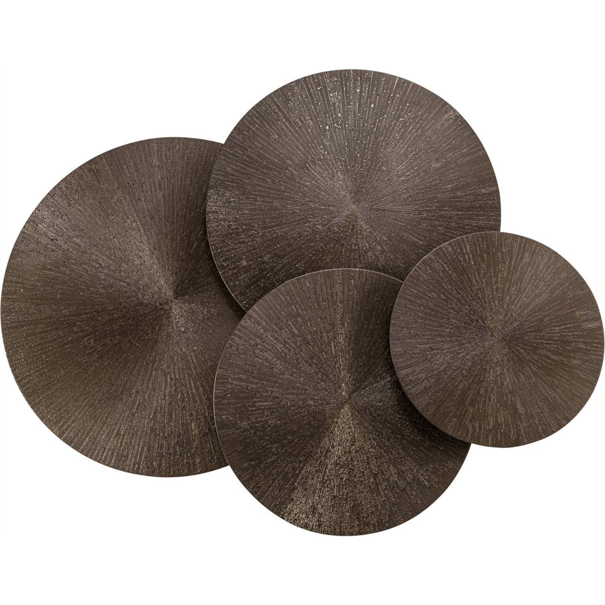 Lot de 4 tables basses modulables en bois brunzae, RECOLLECTION