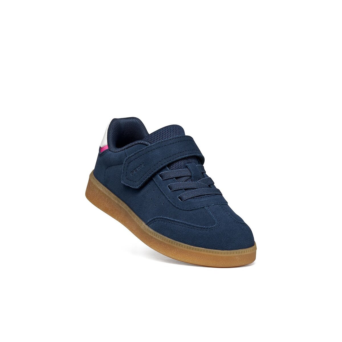 Zapatillas transpirables, de piel de ante NEW EMBERLIX azul marino, GEOX