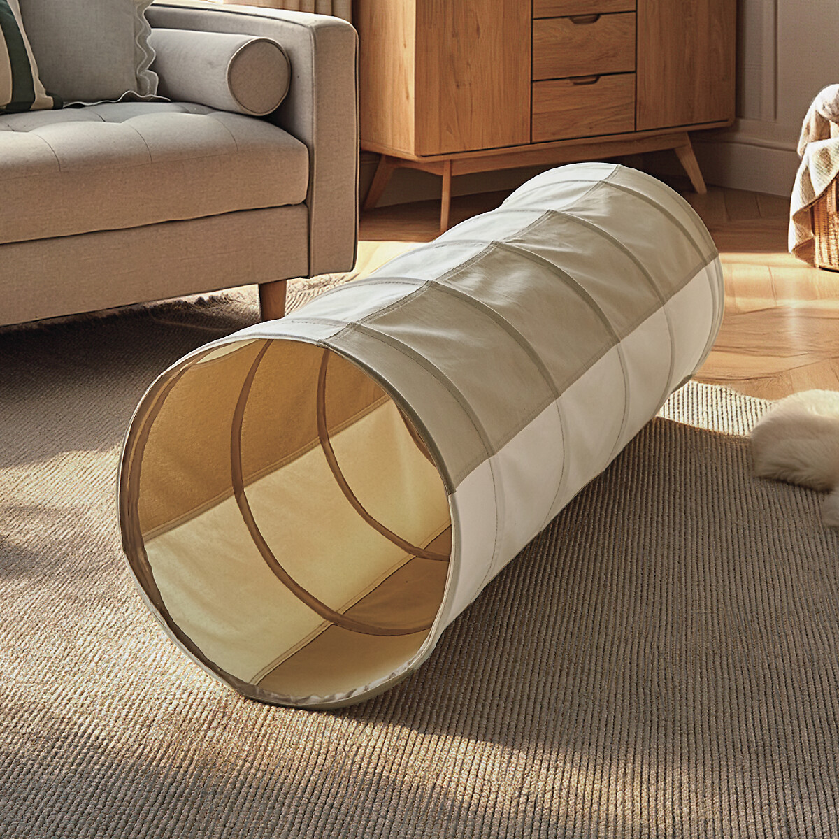 Pop Up Play Tunnel beige, CUDDLECO
