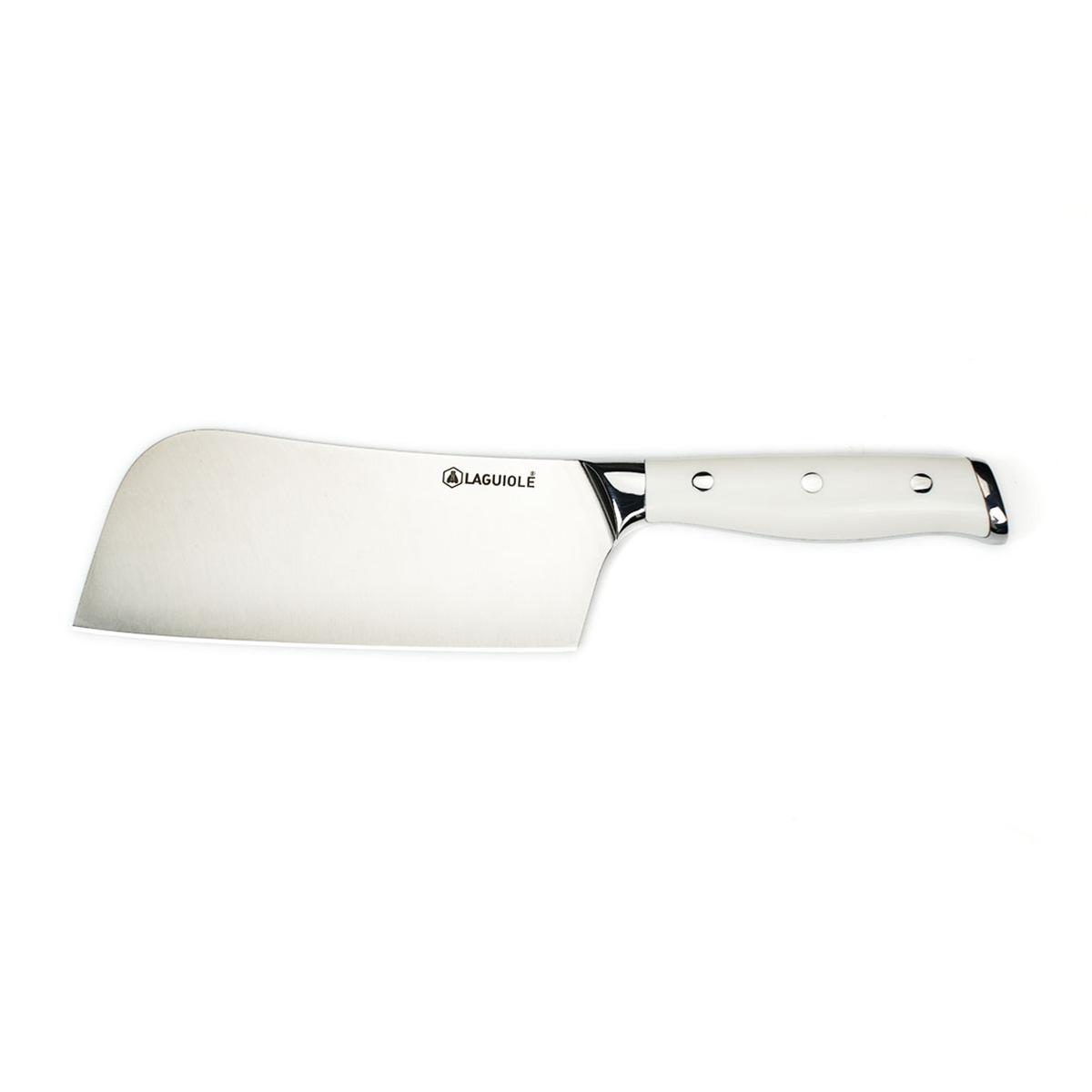 Couperet blanc 31cm - "Elégance" couleur unique, LAGUIOLE CUISSON