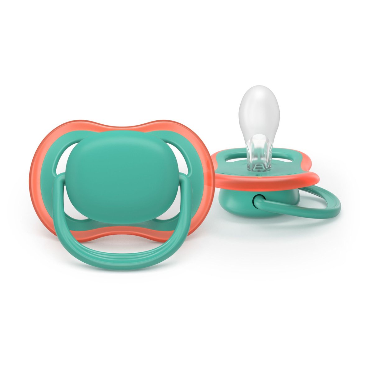 Lot de 2 sucettes Ultra Air 6-18 mois SCF087/14 couleur unique, PHILIPS AVENT