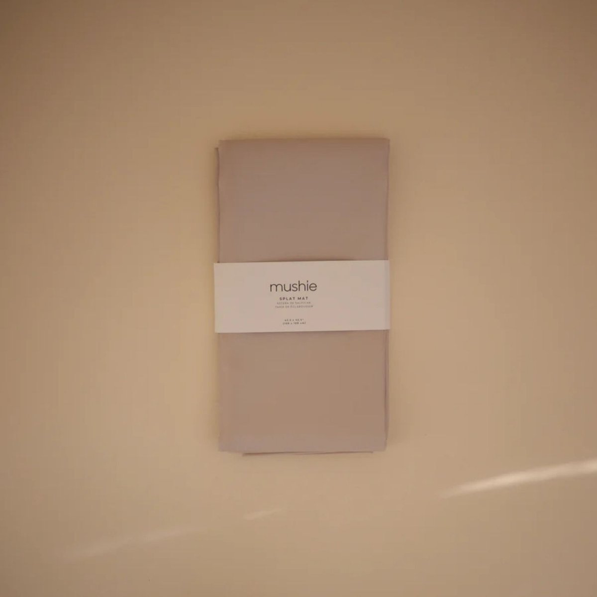 Tapis anti-éclaboussure beige, MUSHIE