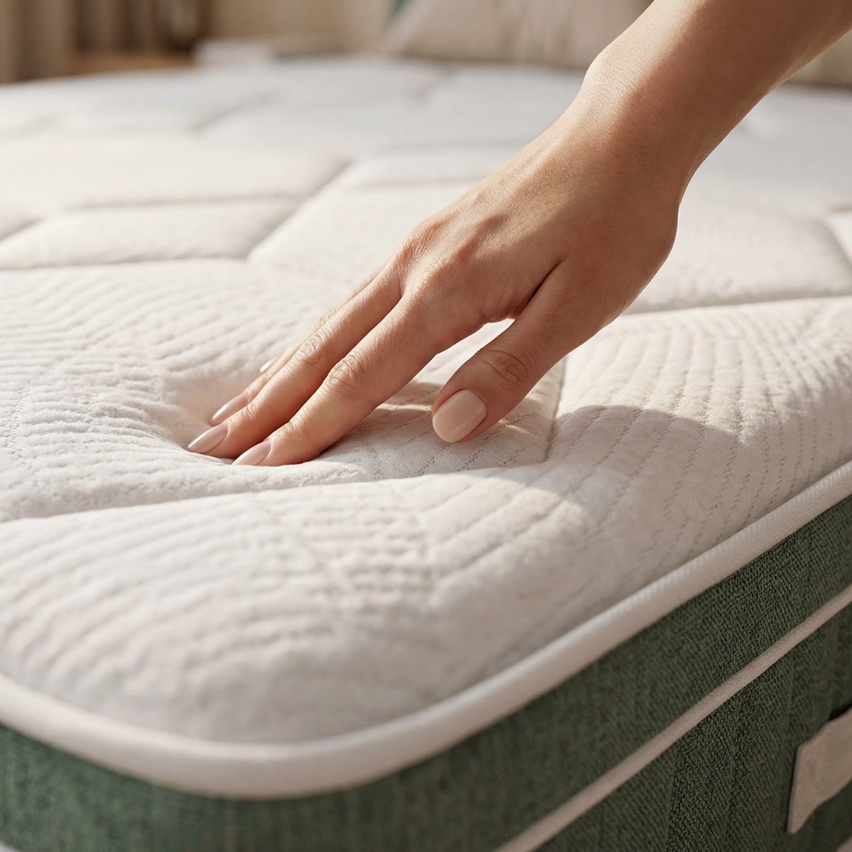Matelas Hybride - 32 cm - MUSE blanc, MAISON AUBERTIN