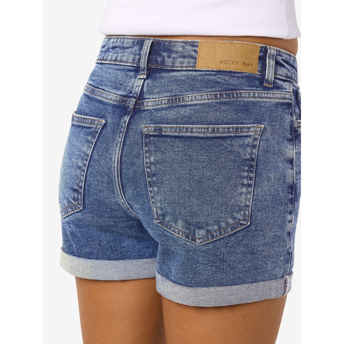 Shorts En Jean medium blue denim, NOISY MAY