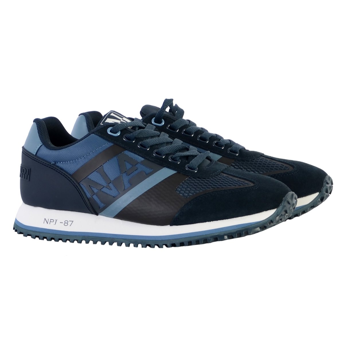 Basket Suede Running bleu marine, NAPAPIJRI