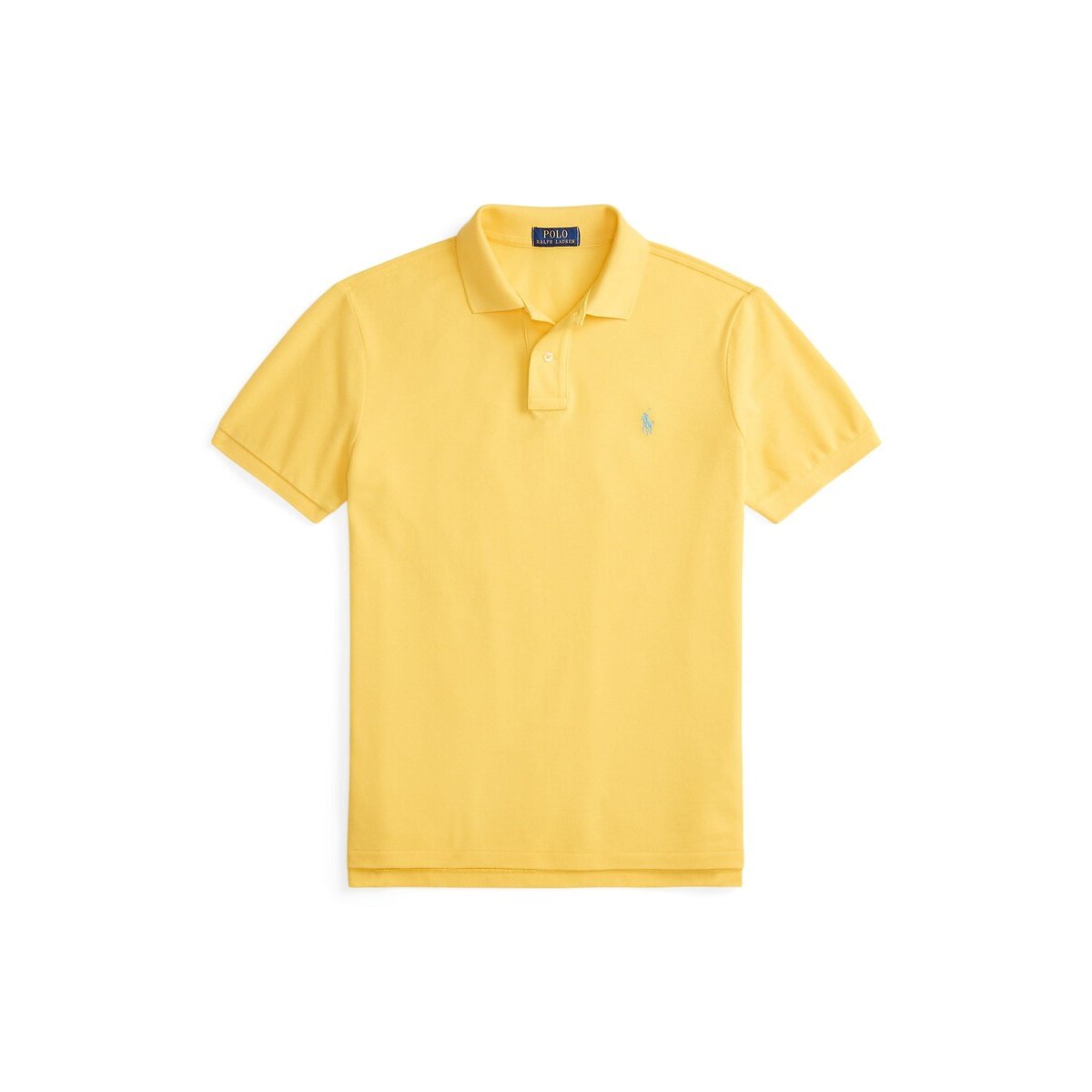 Polo iconique en coton piqué jaune, POLO RALPH LAUREN