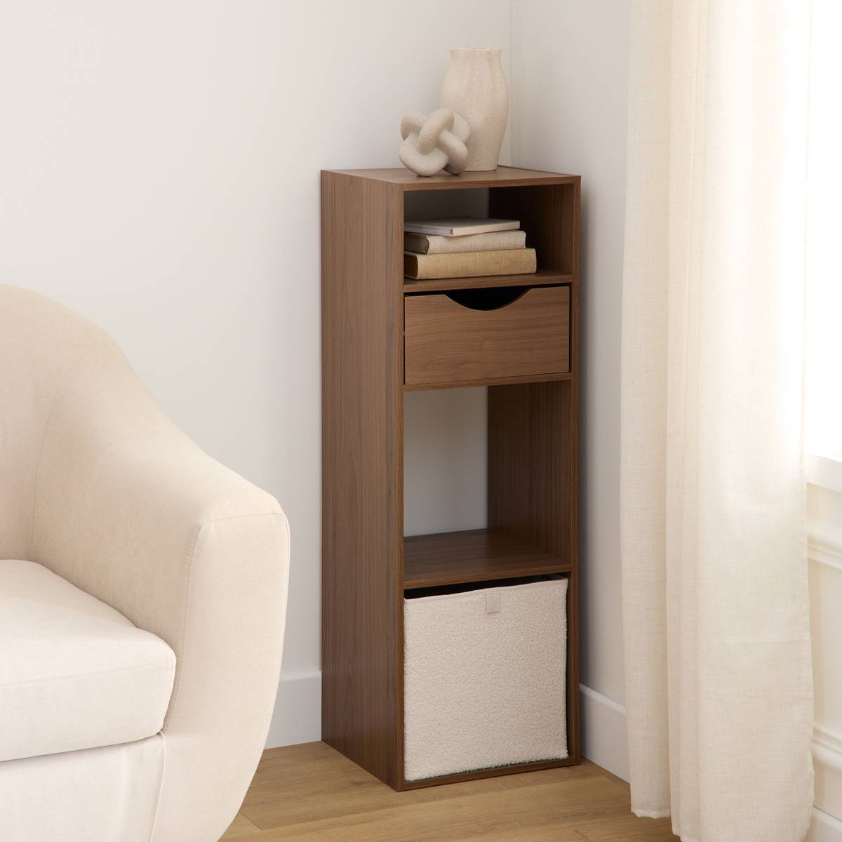 Étagère rectangulaire MIX'N MODUL marron, 5FIVE SIMPLY SMART