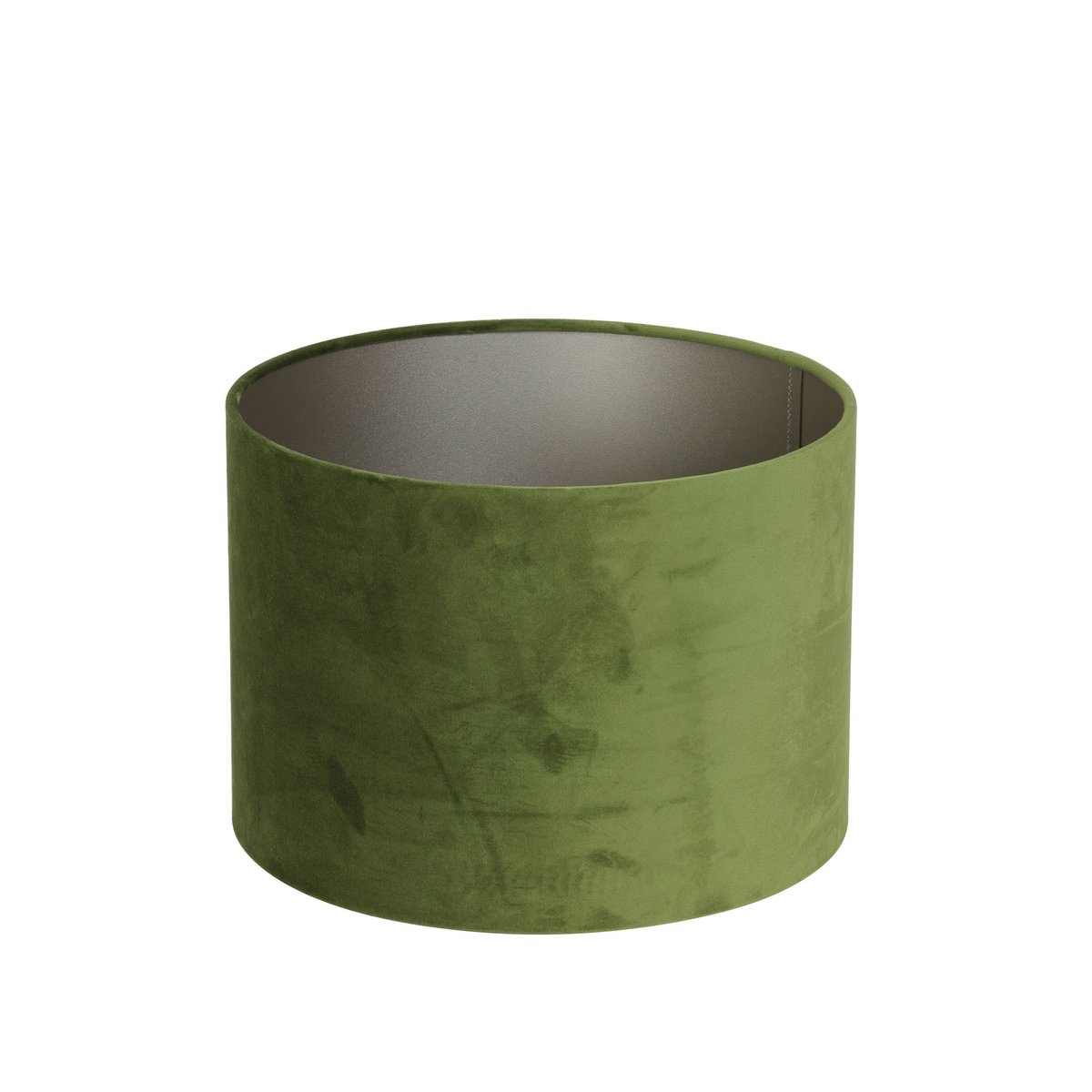 Abat-Jour Velours VELOURS vert olive, LIGHT & LIVING