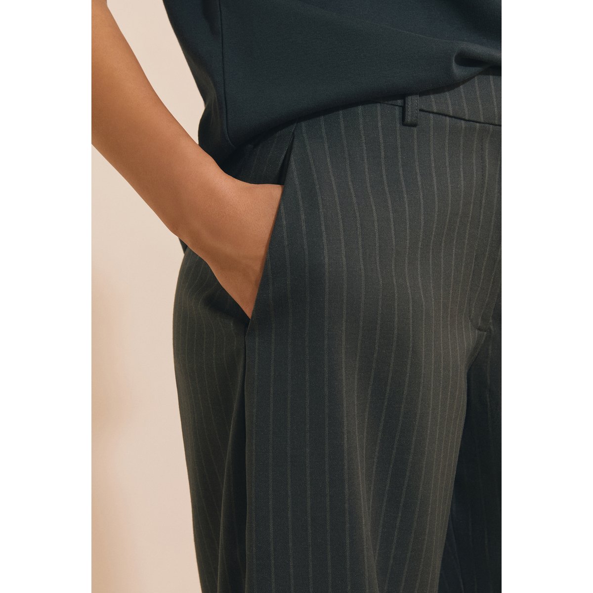 ETAM PANTALON BARRY RAY - PANTALON marine, ETAM