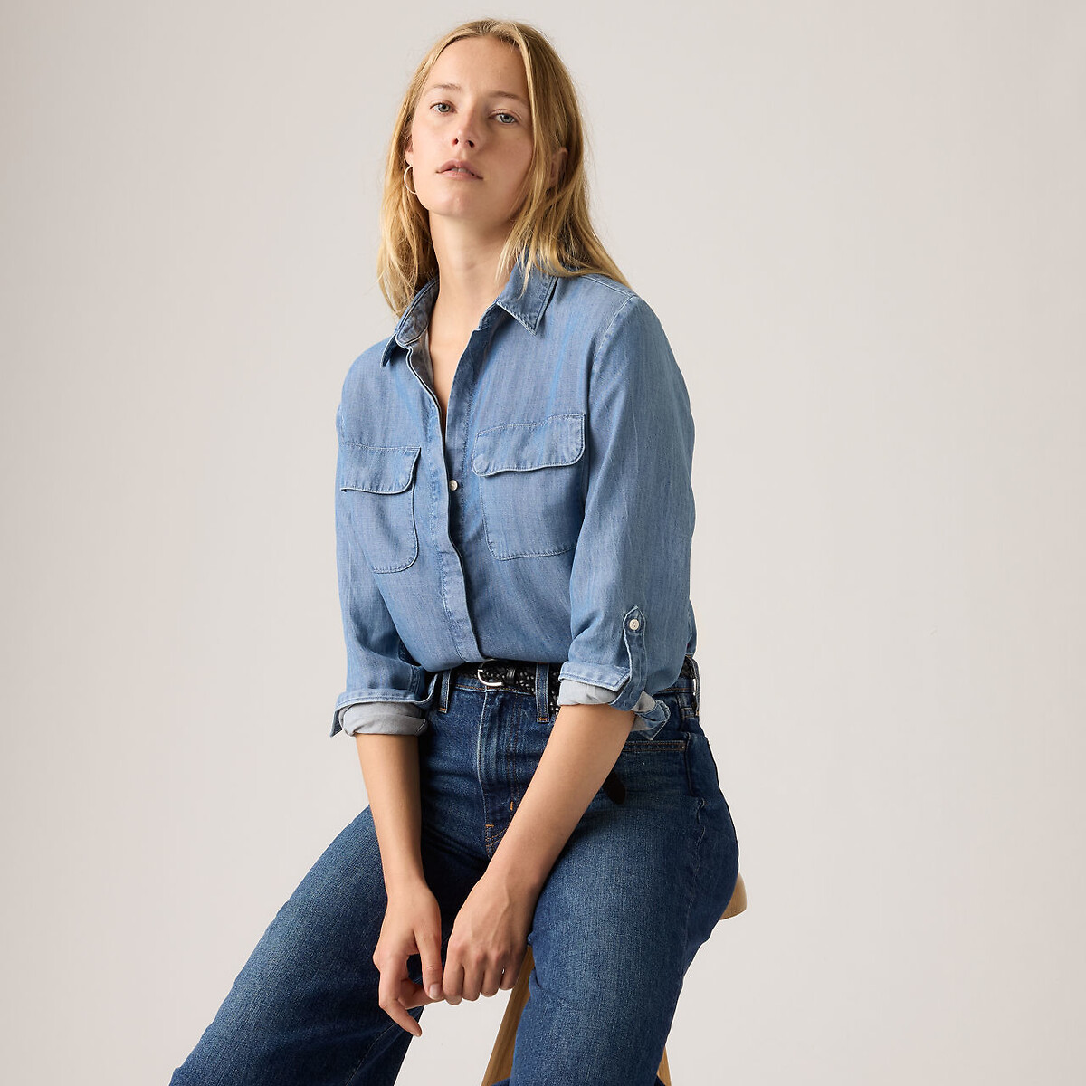 Elaine Long Sleeve Shirt chill girl, LEVI'S