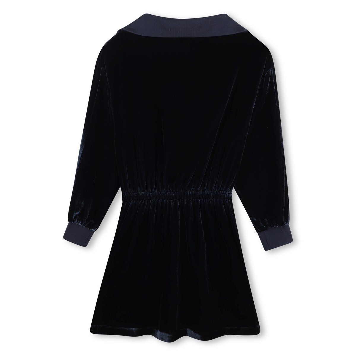Robe en velours bleu cargo, BOSS KIDSWEAR