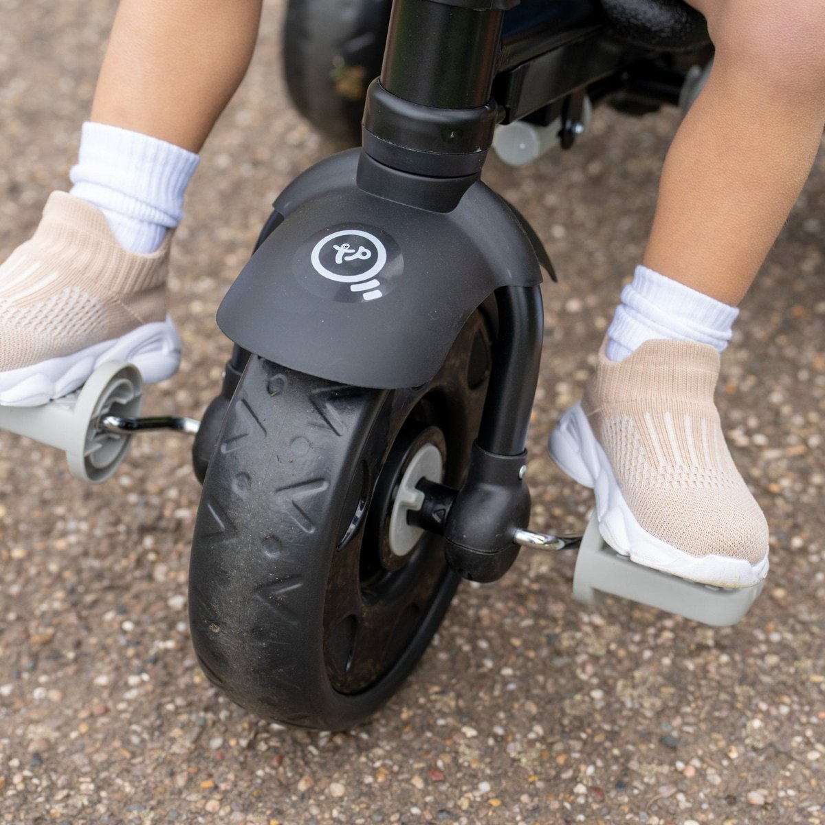 Tricycle enfant évolutif 4 en 1 DELUXE noir - gris, TP TOYS