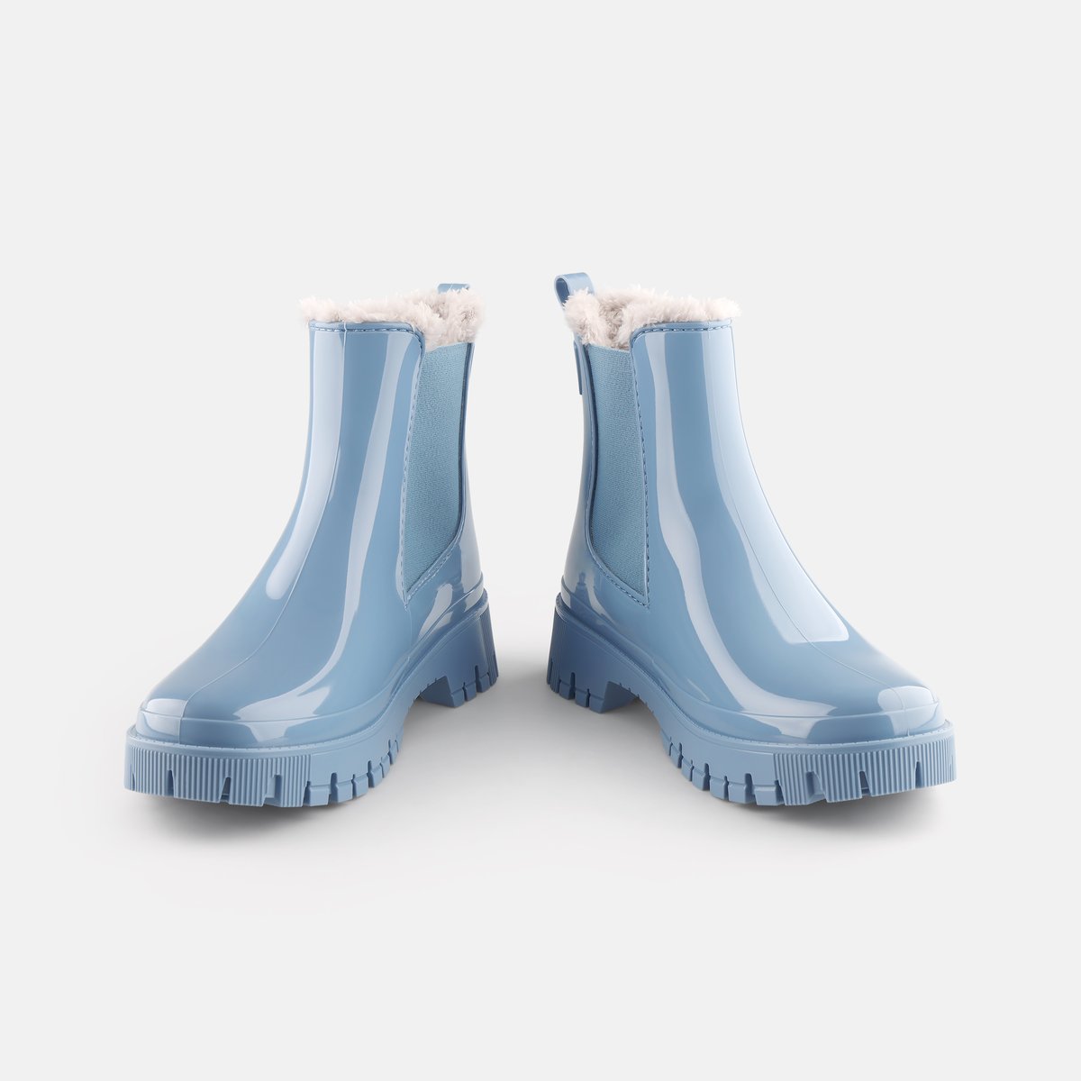 Boots fourrées Colden bleu authentique, LEMON JELLY
