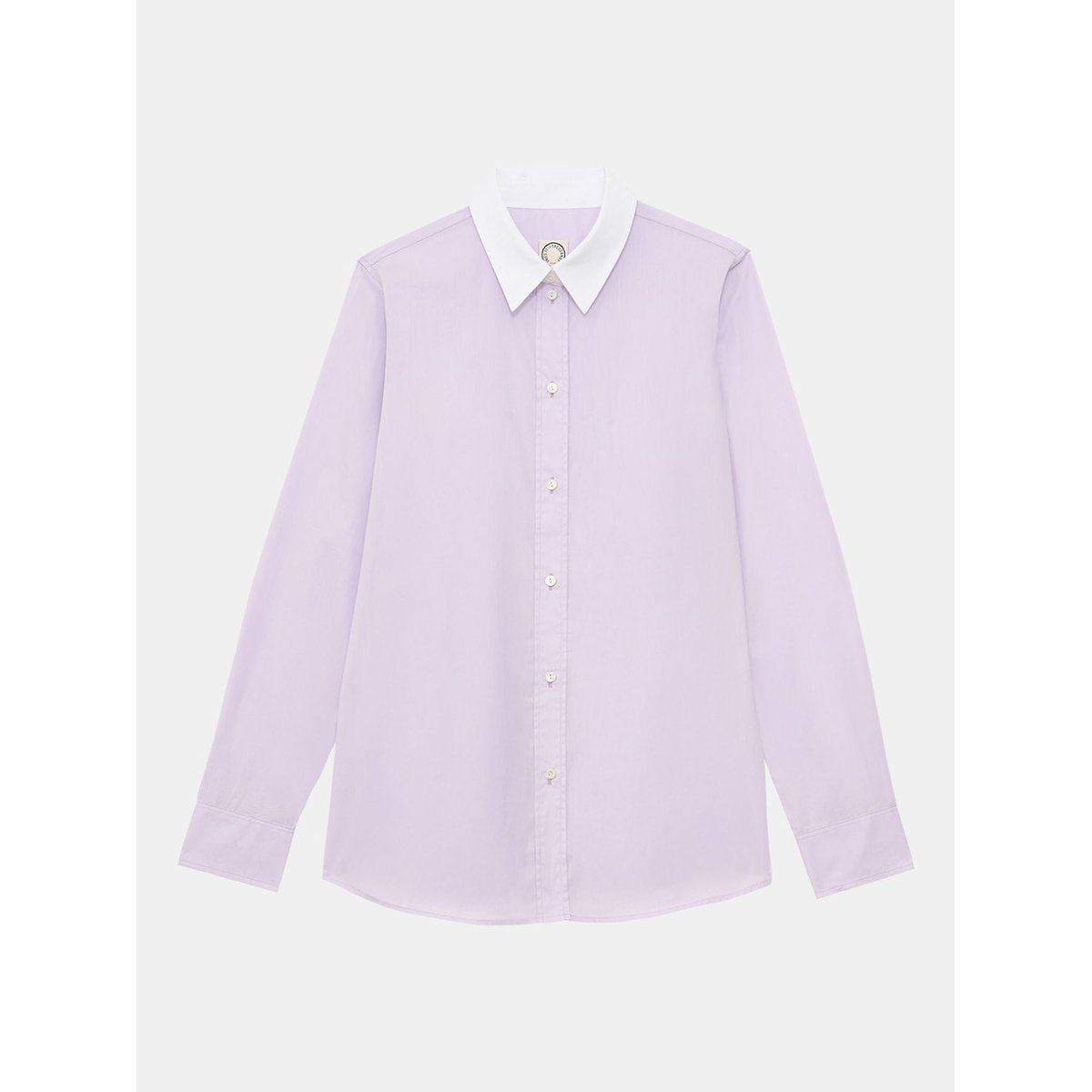 Chemise Martin violet, INES DE LA FRESSANGE PARIS