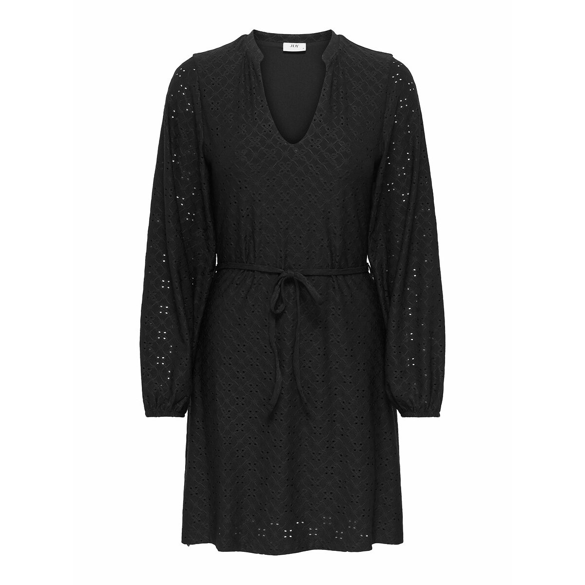 Robe courte ceinturée noir, JDY