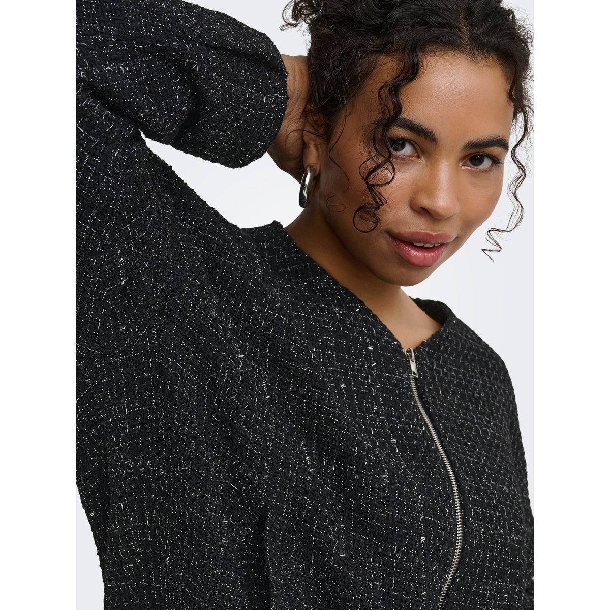 Veste Bomber black, ONLY CARMAKOMA