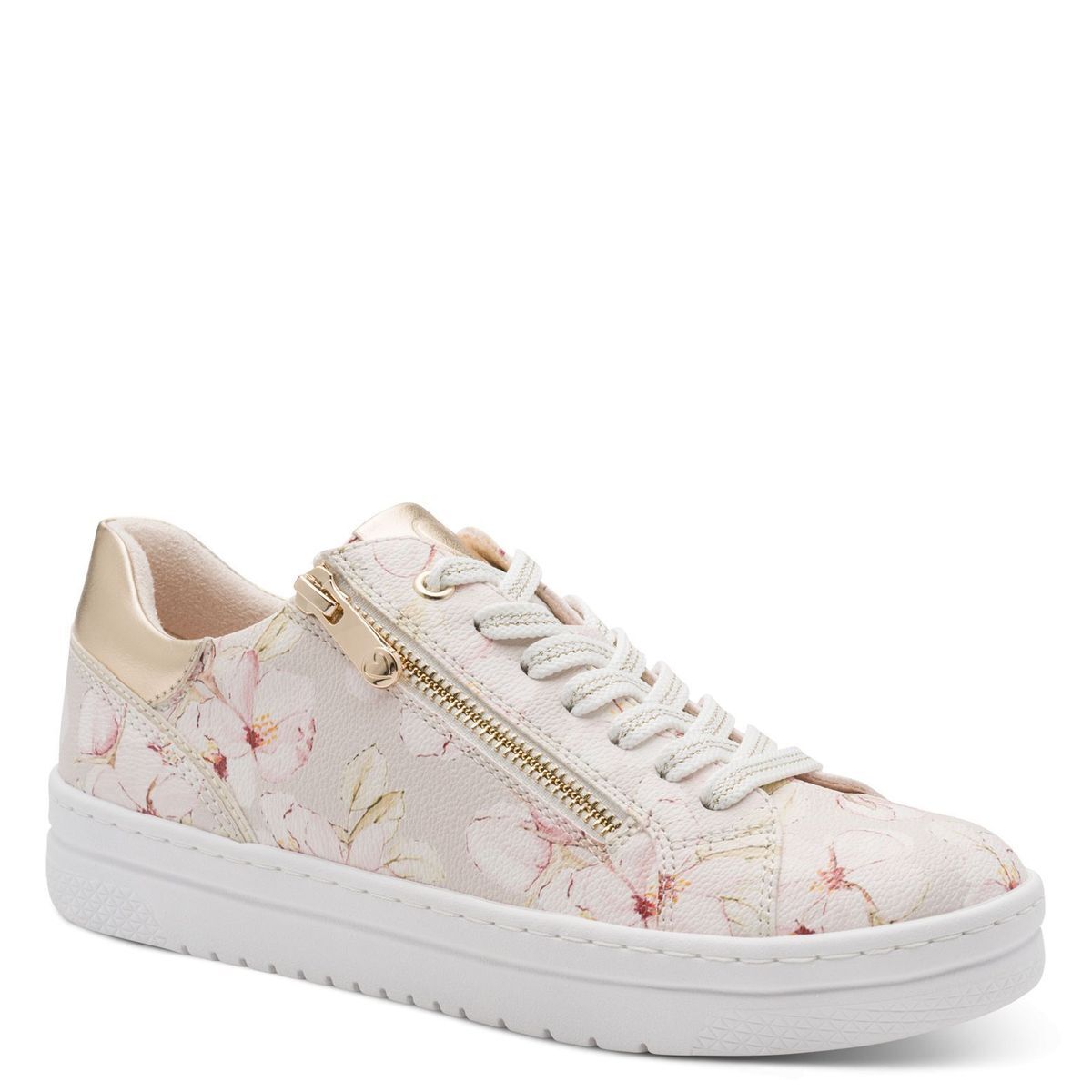 Basket zippée beige beige combiné, MARCO TOZZI