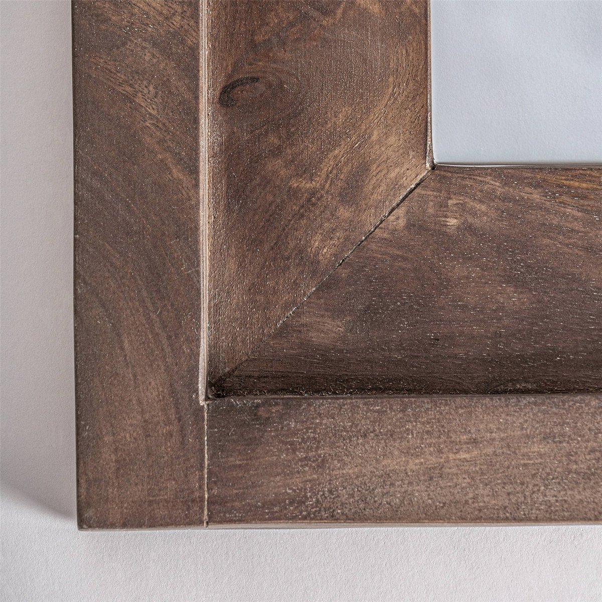Miroir mural en bois de bouleau marron bois naturel, RECOLLECTION