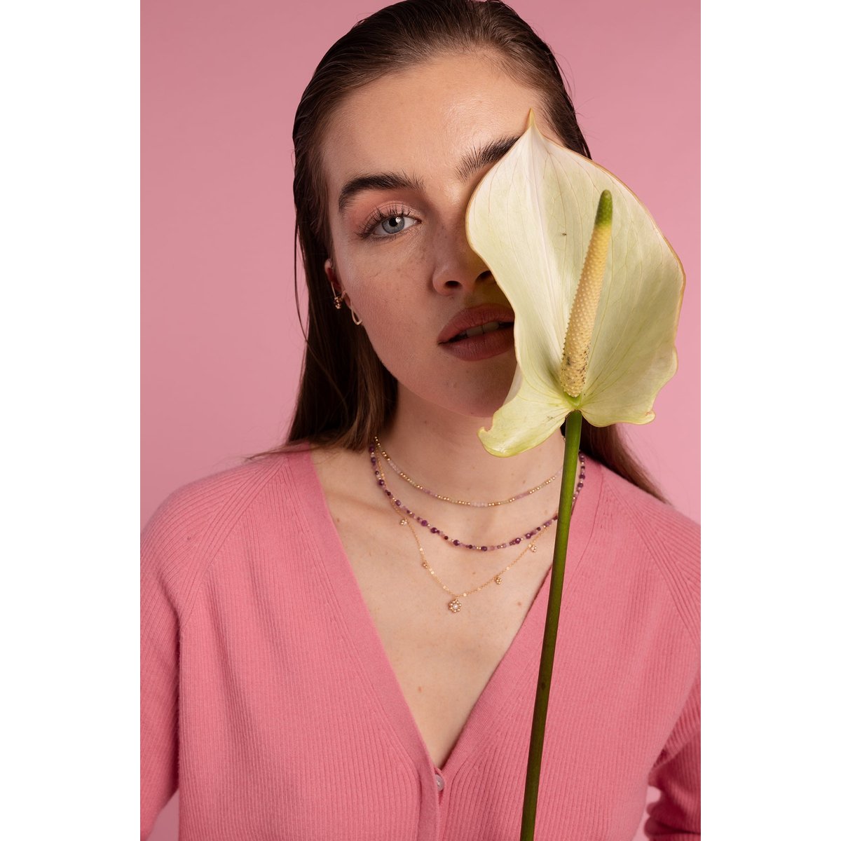 Collier grelot Daisy - Perle de culture perle de culture, YAY PARIS