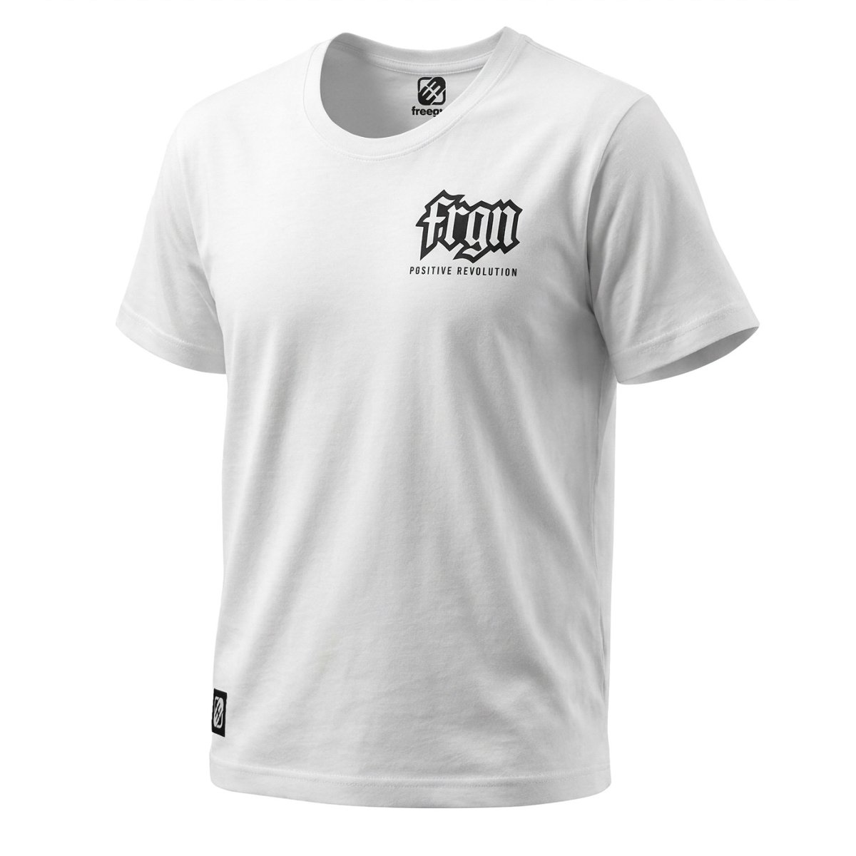 Tee shirt en coton BONY blanc/noir, FREEGUN