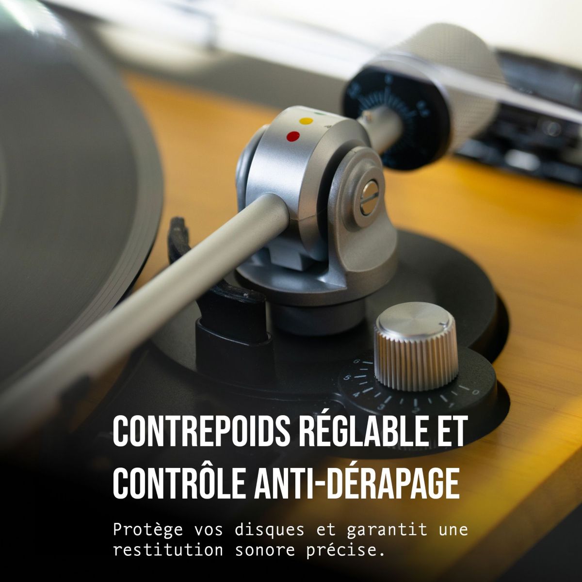 Platine vinyle Soul Rebel bambou clair, MARLEY