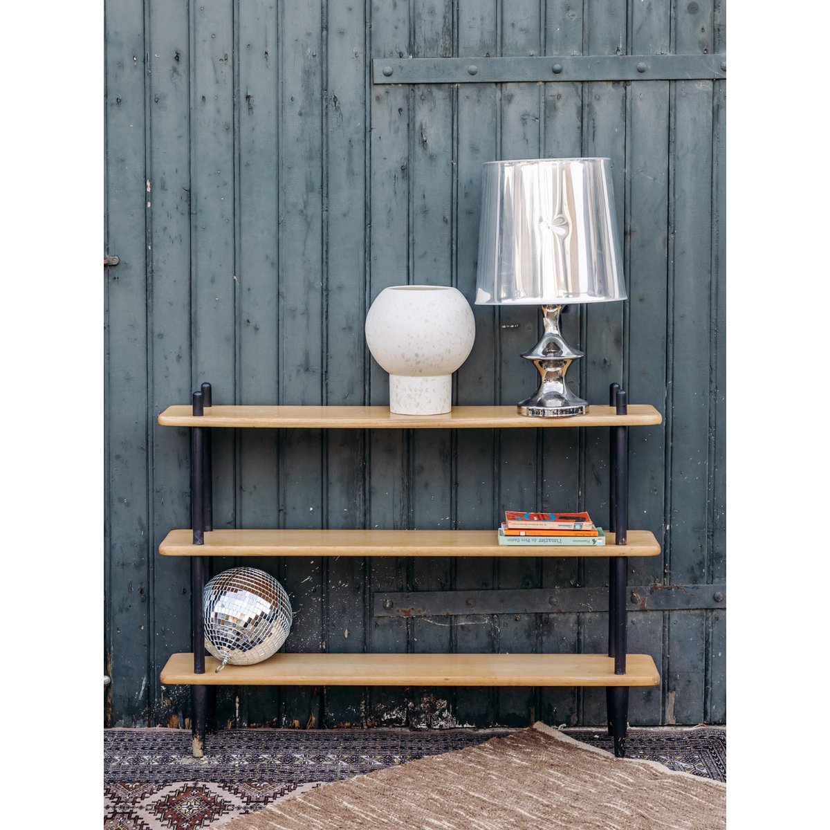 Lampe à poser Julia N°108 - Bon état gris, DEBONGOUT