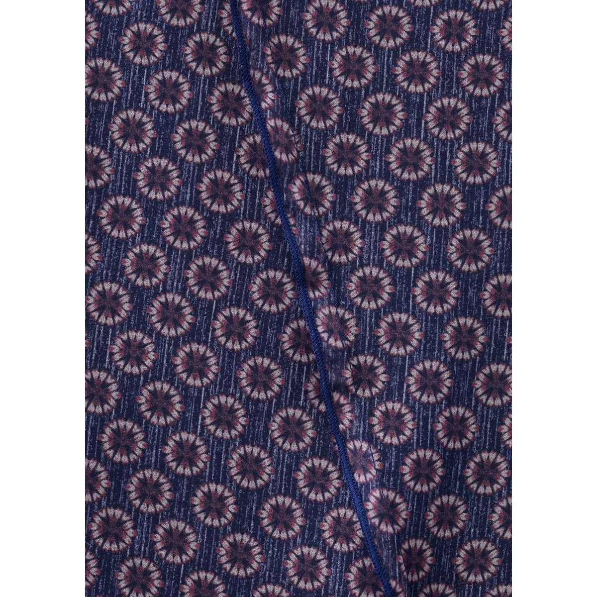 Jupe longue à fleurs bleu marine, MANGO TEEN